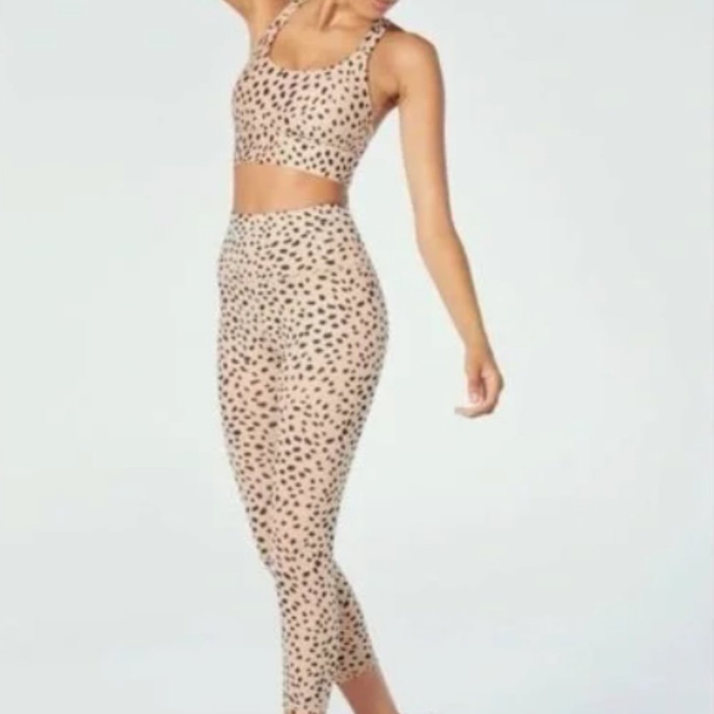 NEW Ellie 2 piece Cheetah Print Active set